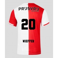 Feyenoord Mats Wieffer #20 Hjemmedrakt 2023-24 Kortermet